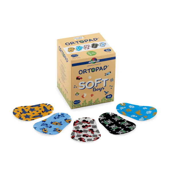 ORTOPAD Soft Boys Regular (Ages 2+) Occlusion Eye Patches