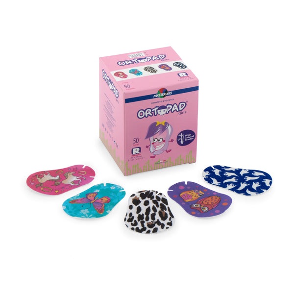 ORTOPAD Soft Girls Regular (Ages 2+) Occlusion Eye Patches